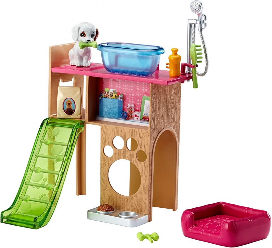 Barbie Ev İçi Dekorasyonu Pet Set Kız Oyun Setleri Online Bazaar