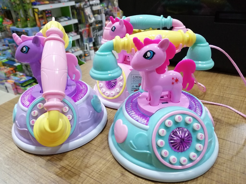 PONY SESLİ IŞIKLI EV TELEFONU Kız Oyun Setleri Online Bazaar